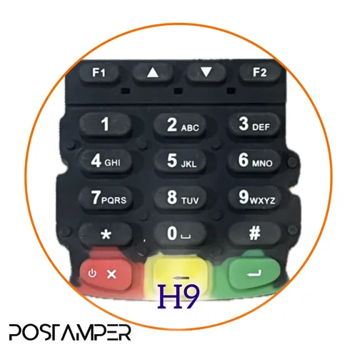 کیپد به همراه طلق زیر H9
