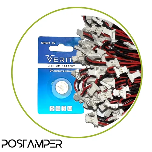 باتری پک دار VERITY به همراه سیم سوکت دار مخصوص ساخت باتری بکاپ D230
