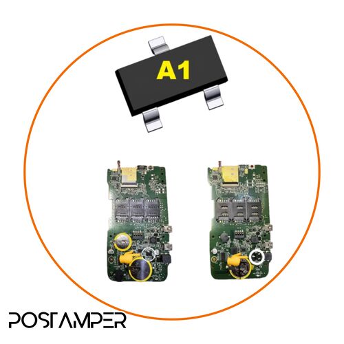 ترانزیستور پاور مدل (A1) مخصوص "جلوی کانکتور شارژر" PAX S90